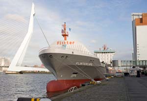 Flinterscape derde containerschip voor rederij Flinter