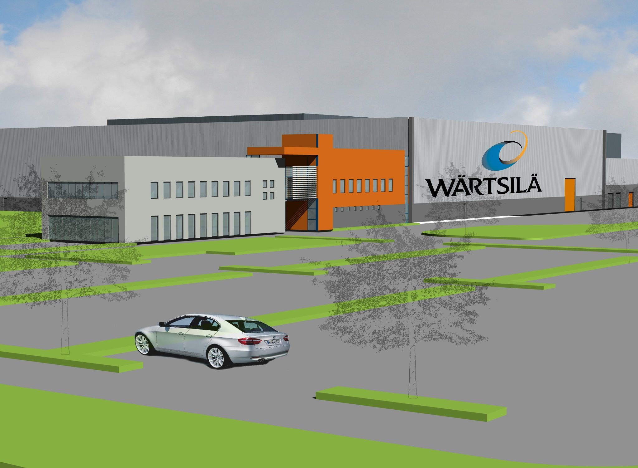 Nieuw distributiecentrum Wärtsilä in Kampen