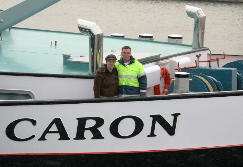 Vaart met 4000-tonner Caron prima te combineren met gezin aan boord