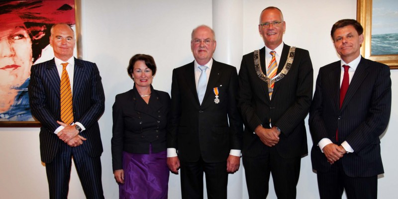 Wagenborg-directeur Engelsman Ridder in de Orde van Oranje Nassau