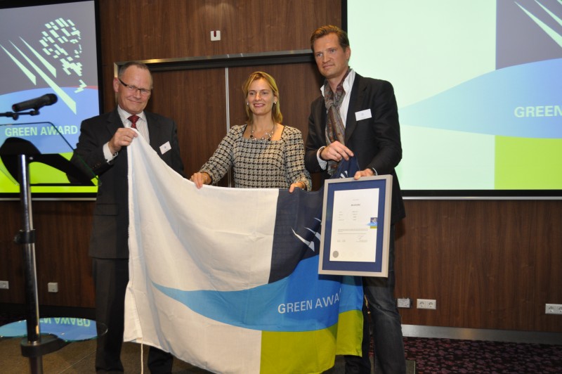 60ste certificaat Green Award Binnenvaart 