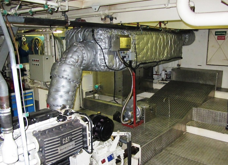 MPAT-unit in machinekamer mts Voorburg