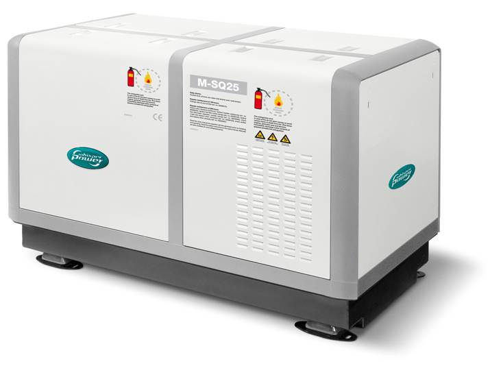 WhisperPower generator systeem voor Hebo