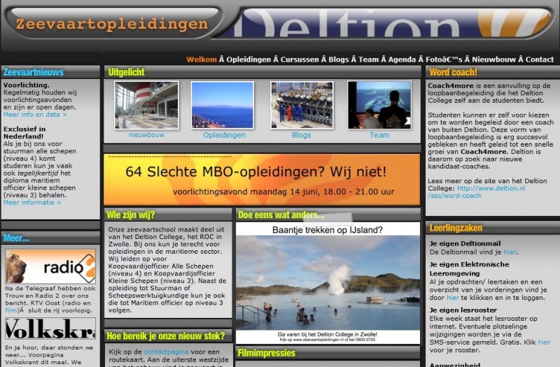 Deltion Zwolle wijst studenten zeevaartopleiding de deur