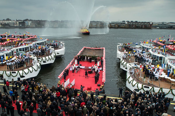 Tien nieuwe schepen Viking River Cruises gedoopt