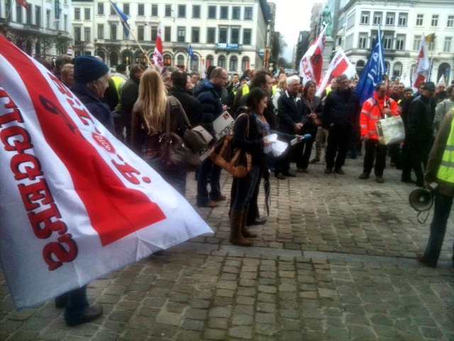 Waalse sluizen gestremd na demonstratie in Brussel