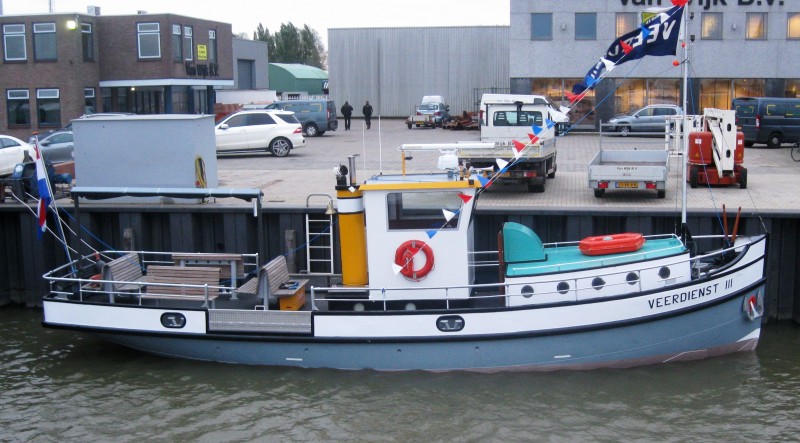 Sinterklaas eerste passagier gerenoveerde Werkendam III