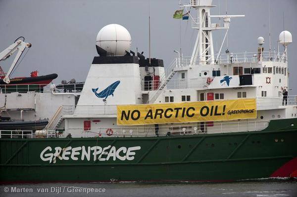 Boetes voor activisten Greenpeace tegen Noordpoololie