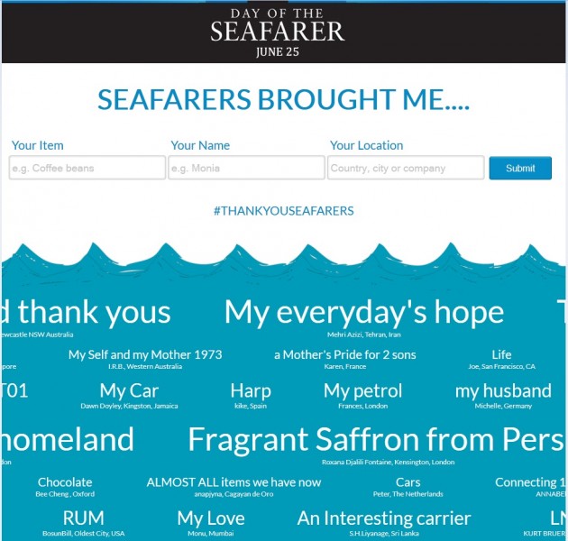 ‘Day of the Seafarer' zet zeevarenden wereldwijd in het zonnetje