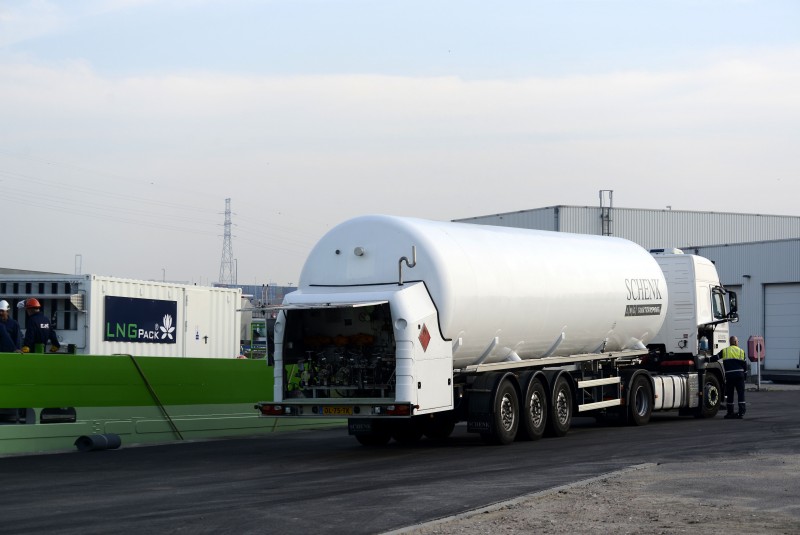 Antwerpen bouwt LNG-bunkerstation