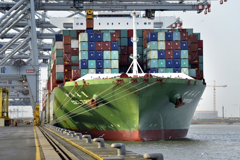 Antwerpse haven met 3,7% kwartaalgroei naar nieuw record