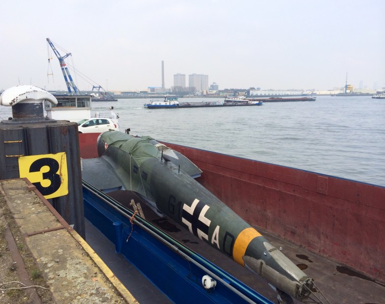 Heinkel He 111 keert terug naar Rotterdam