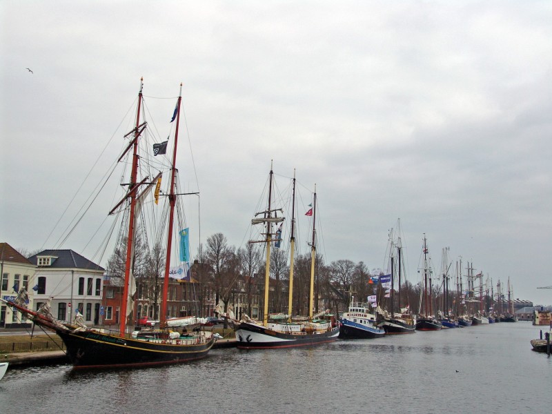 Chartervloot Kampen welkom in Den Helder