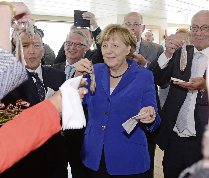 Merkel doopt Mark van Parlevliet & Van der Plas