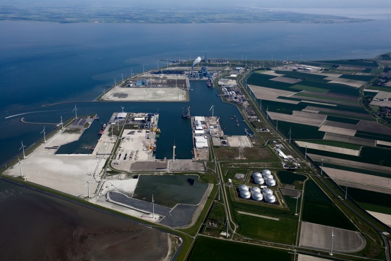 Nieuwe mijlpaal Eemshaven: Beatrixhaven klaar voor windindustrie