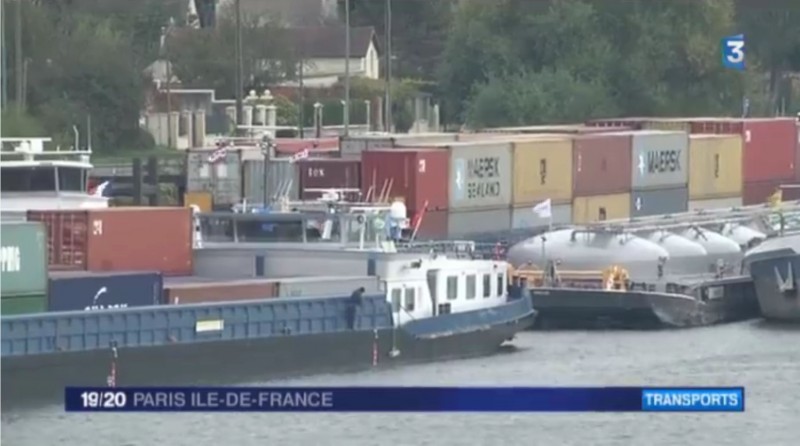 Scheepvaart Seine gestremd door defecte sluis