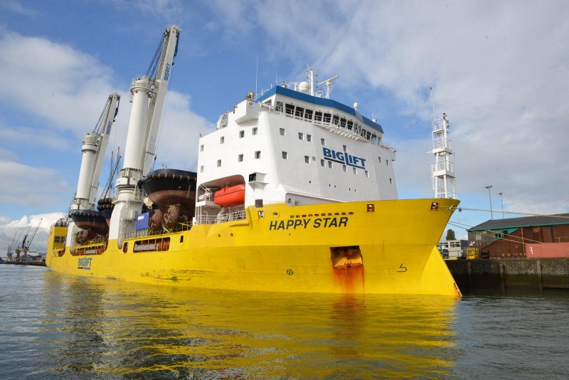 Happy Star levert 22 Damen schepen af in Rotterdam