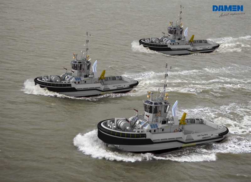 Noordzee-klasse slepers voor Marine