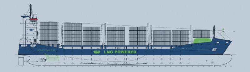 Rederij Wessels bouwt eerste containerschip om naar LNG