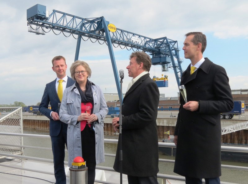 Container Terminal Doesburg geopend