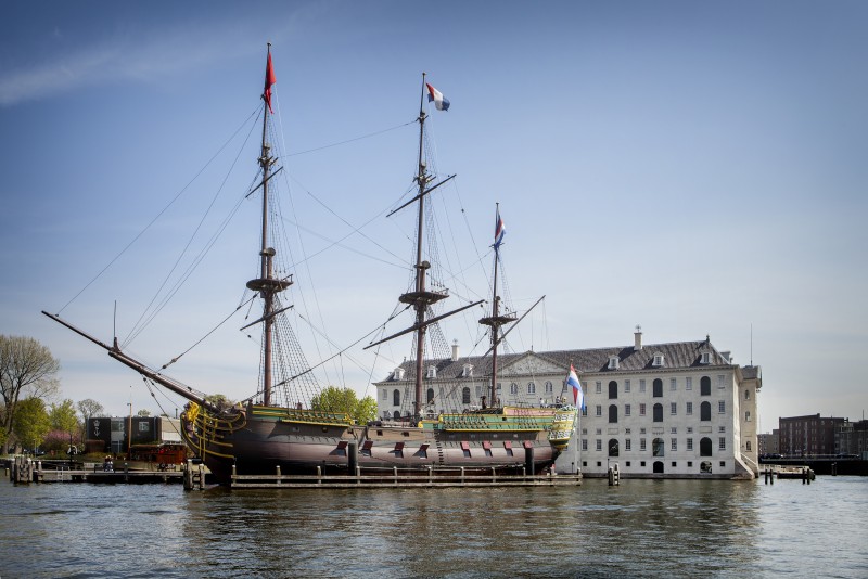 Spiegelretourschip Amsterdam 25 jaar ‘publiekslieveling'