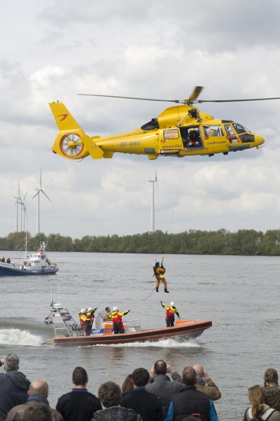 Spectaculaire demonstraties tijdens reddingbootdag
