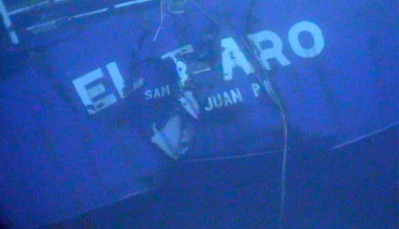 Gevonden zwarte doos El Faro moeilijk te bergen