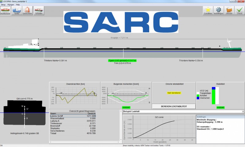 SARC BV voor beladingssoftware