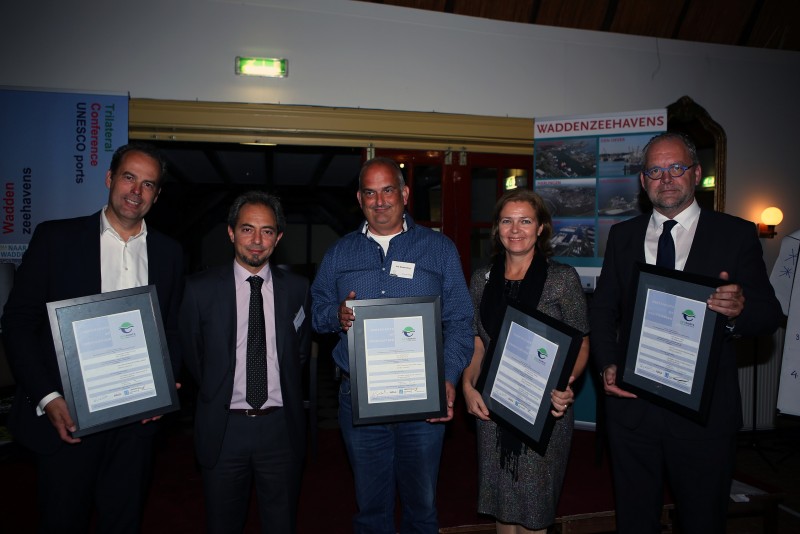ECOport-certificaat voor Waddenzeehavens