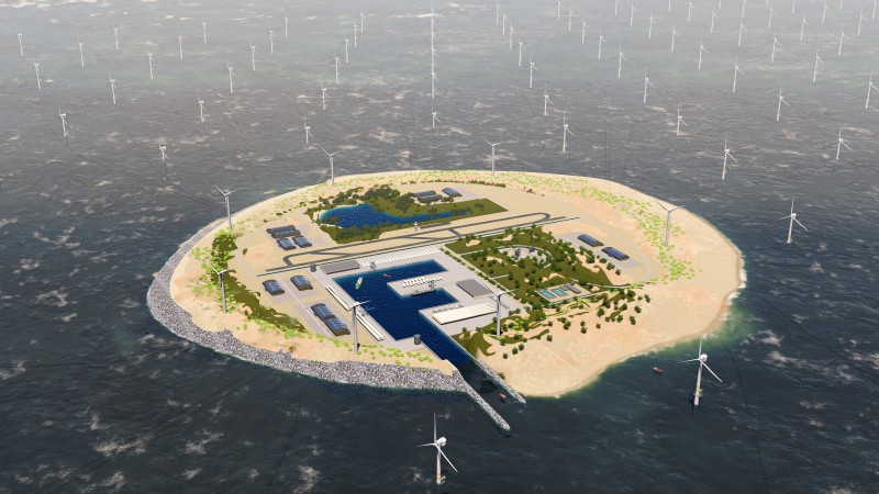Noordzee wordt één groot windmolenpark