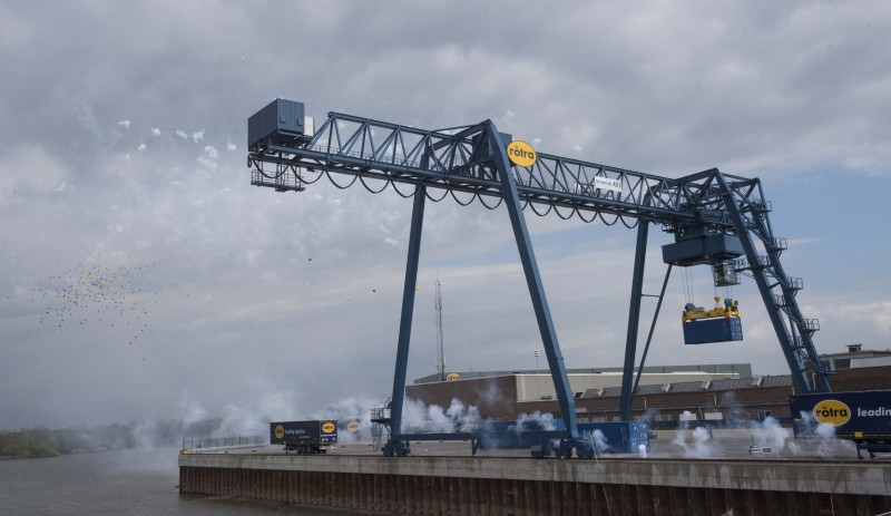 Container Terminal Doesburg na negen maand operationeel