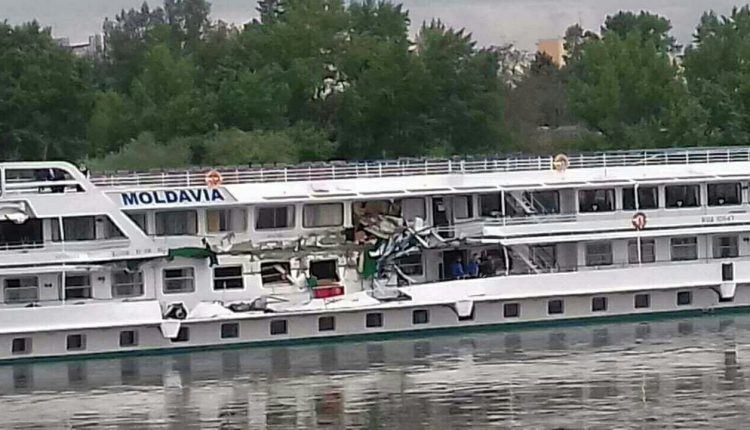 Twee schepen van Oekraïnse rederij in aanvaring op Donau