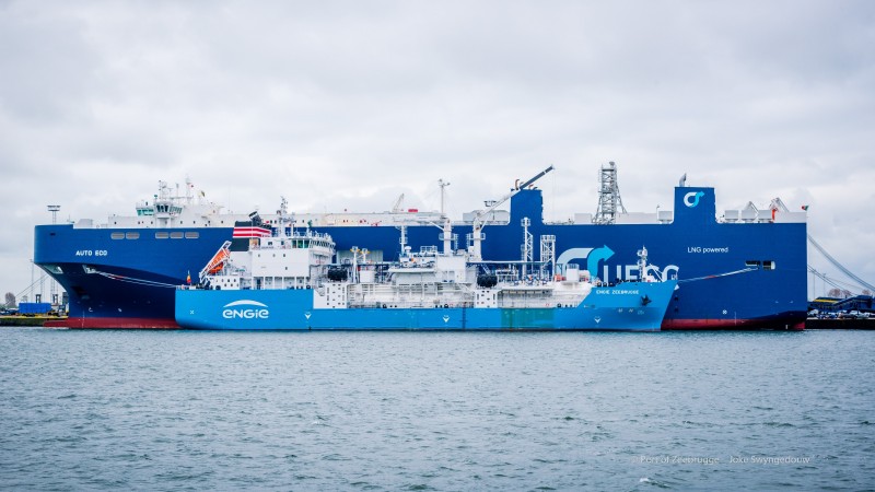 Voortaan ship-to-ship LNG bunkeren in Zeebrugge