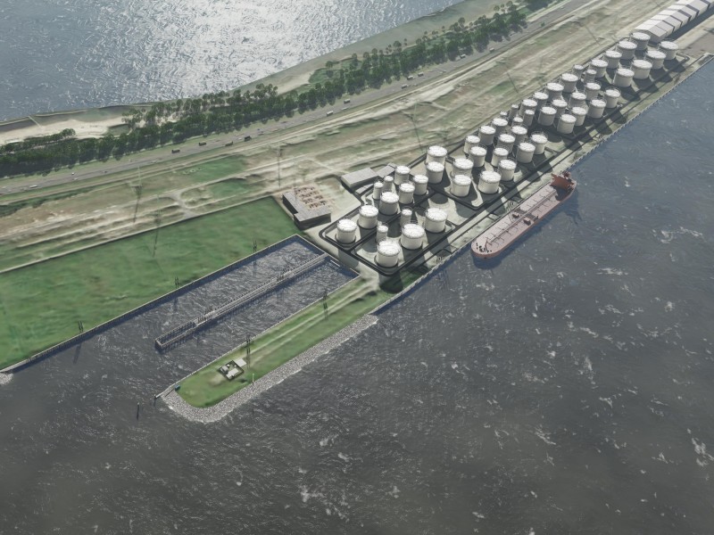 Nederlandse baggeraars bouwen terminal en diepen kanalen uit