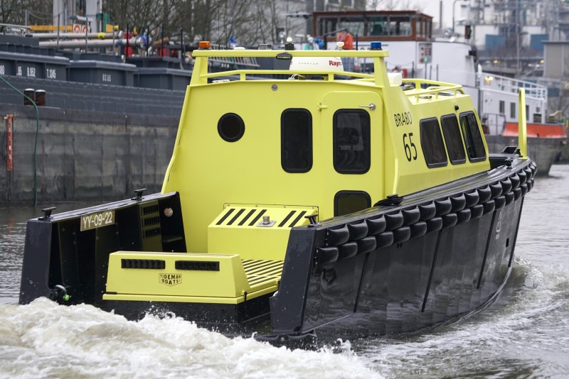 Brabo plant watertaxi's in Antwerpse haven