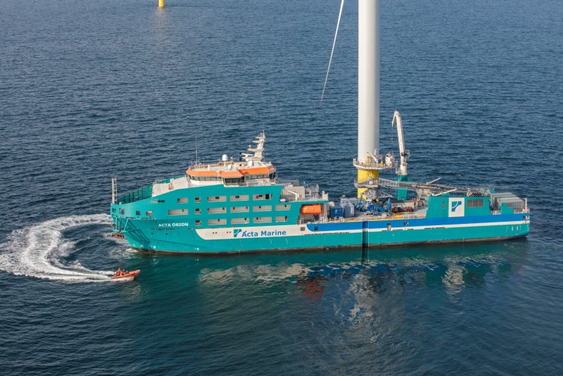 Nieuwe windcontracten voor Acta Marine