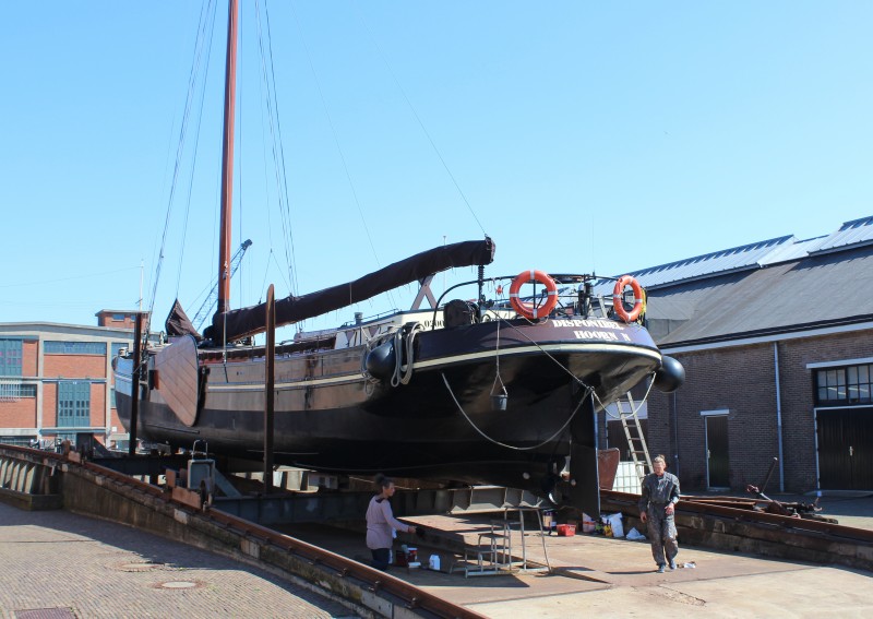 Disponibel 50ste schip op helling Willemsoord