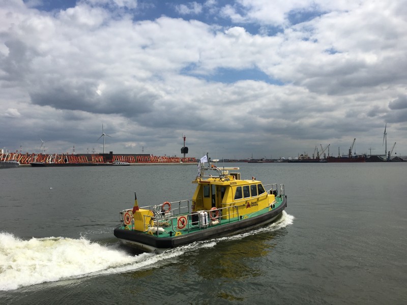 Haven Antwerpen test onbemand werkschip