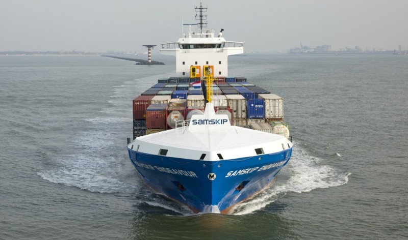 Samskip vaart op frituurvet van Dublin naar Rotterdam