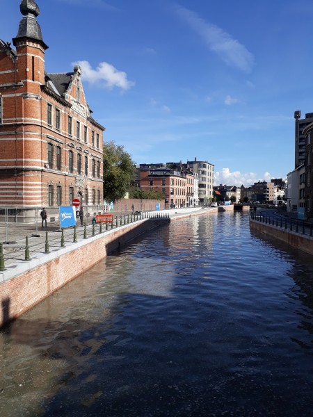 Gent heropent historische waterweg in stadscentrum