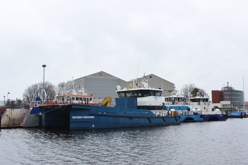 Catamaran-invasie in Den Helder