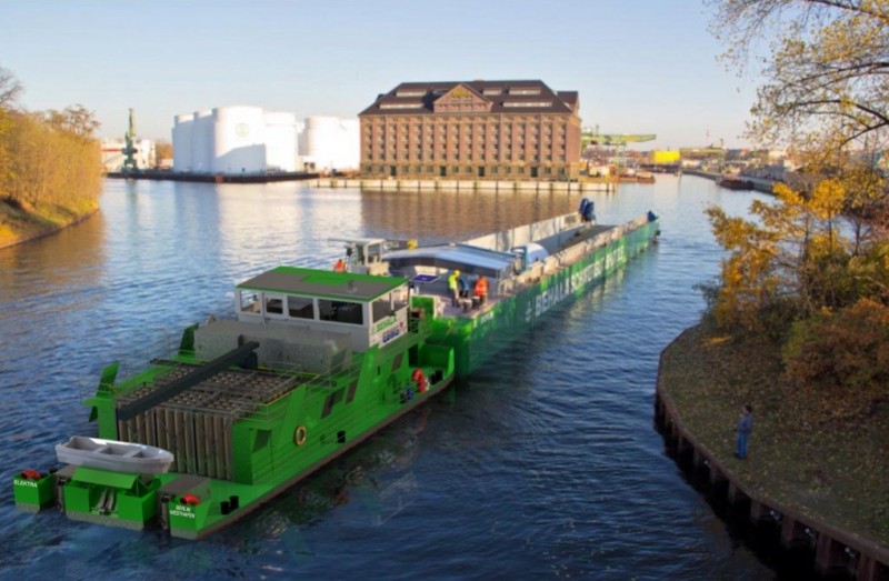 Duitsers rusten duwboot uit met brandstofceltechnologie