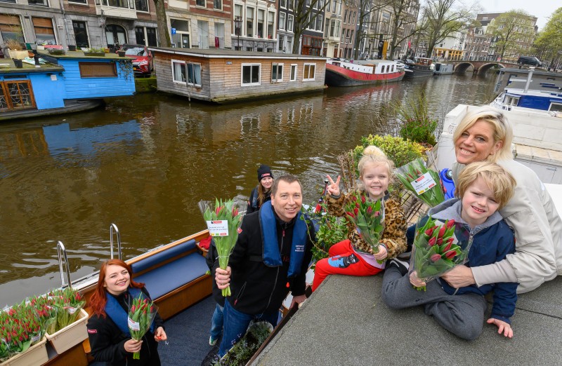 Tulpen voor Amsterdammers