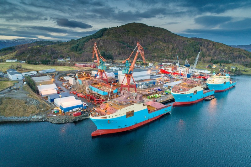 Maersk Supply Service uit etalage