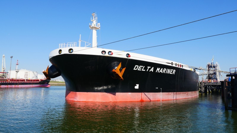 Delta Mariner ‘opent’ verdiepte Nieuwe Waterweg