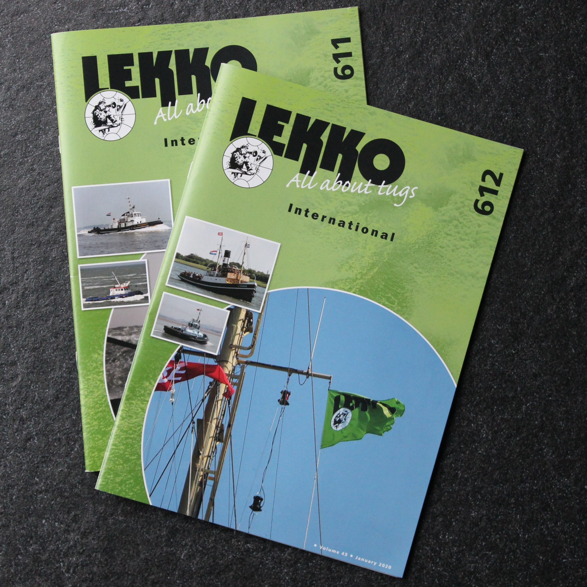 De laatste twee edities van Lekko vielen in december op de mat. (Foto PAS Publicaties)
