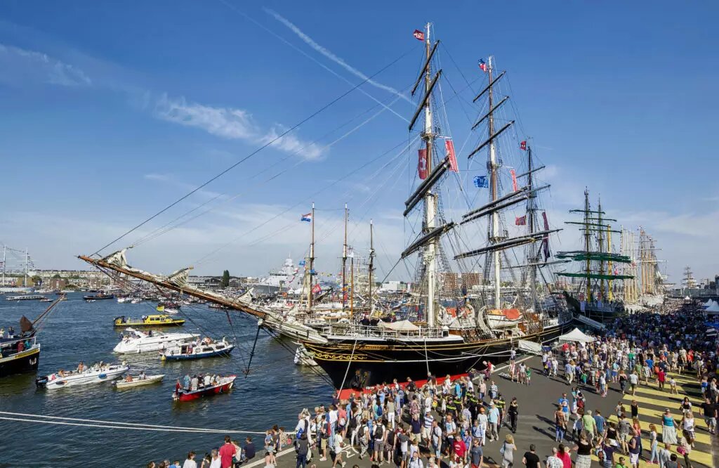 Pas in 2025 weer een mogelijkheid voor Sail Amsterdam. (Archieffoto Sail)