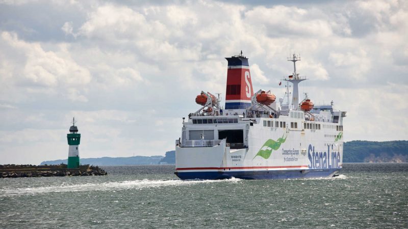 De ferry Sassnitz is nu te koop (foto: Stena Line)