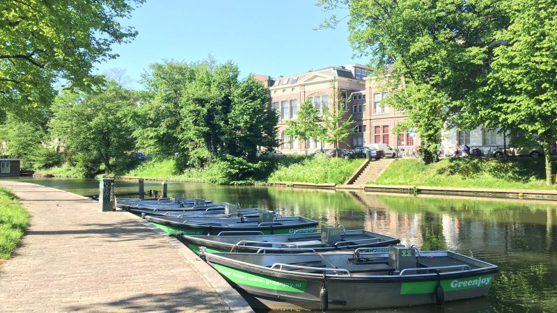 Volgens de gemeente Utrecht is een limiet noodzakelijk omdat het anders te druk wordt op het Utrechtse water. (Foto Greenjoy)