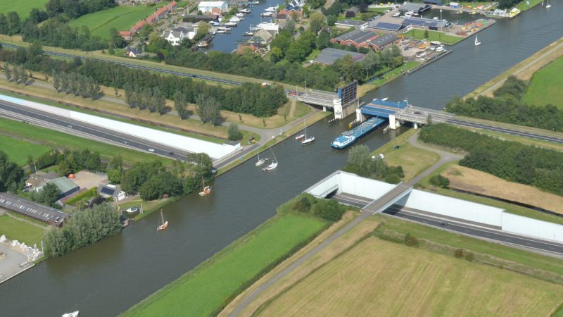 Aquaduct Uitwellingerga (foto Rijkswaterstaat)